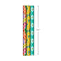 Festive and Fun 3-Pack Multicolored Wrapping Paper, 120 sq. ft., , large image number 3