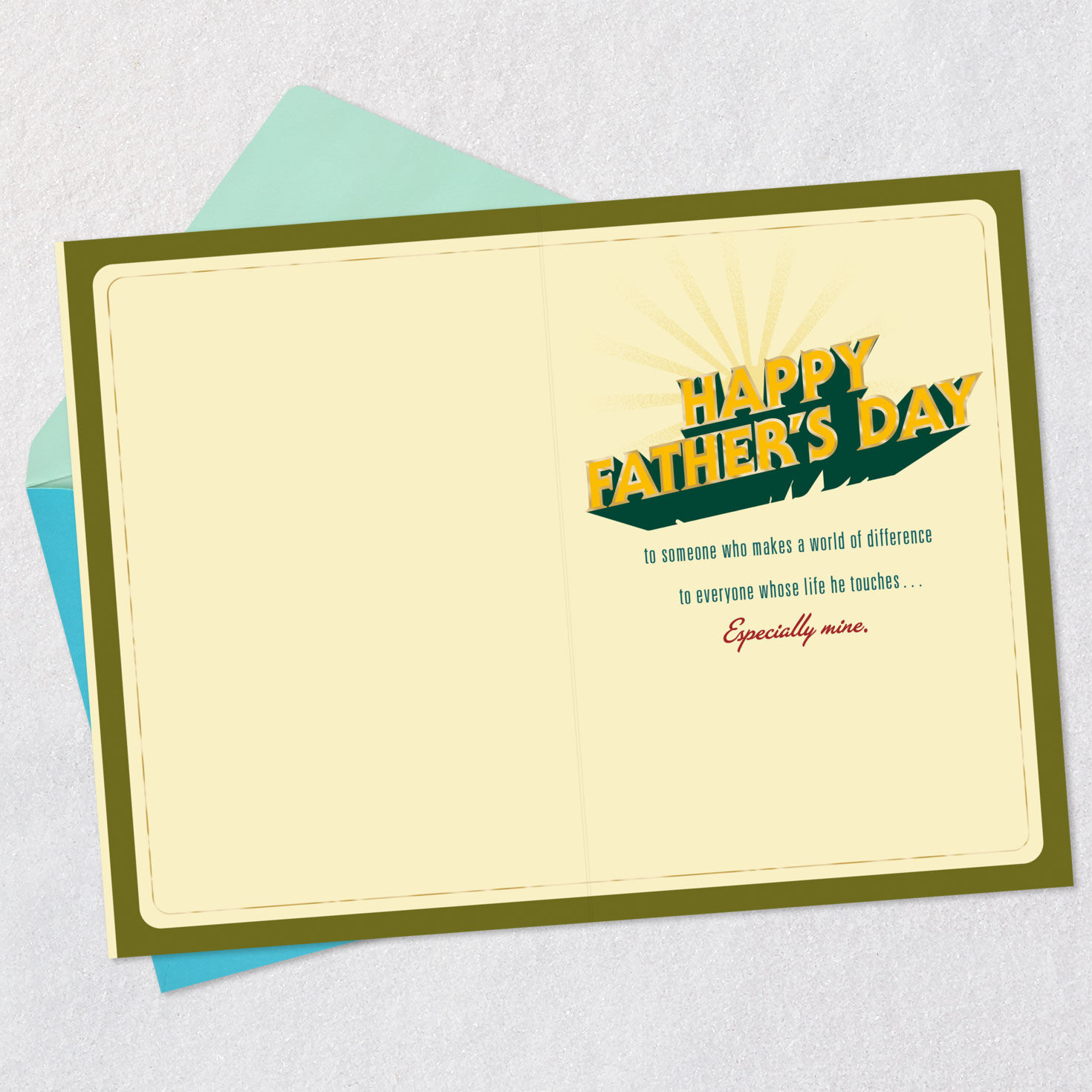 The World Needs More Men Like You Father's Day Card for only USD 2.99 | Hallmark