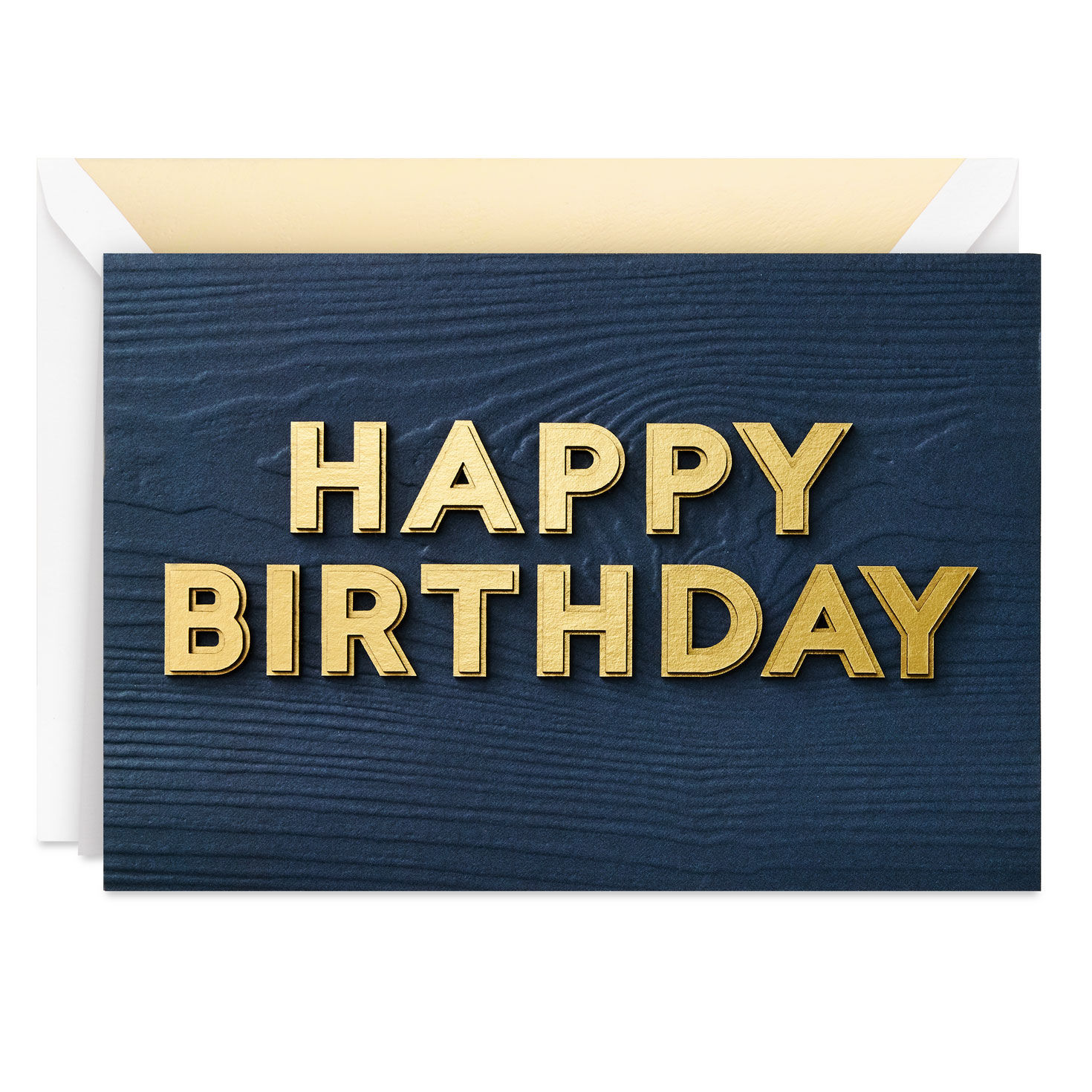 Celebrating You, Woodgrain Birthday Card