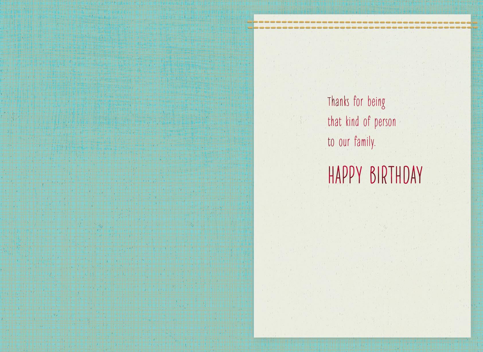 Top of the Mountain Birthday Card for Stepfather