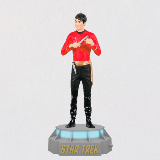 Star Trek™ Mirror, Mirror Collection Lieutenant Hikaru Sulu Ornament With Light and Sound, 