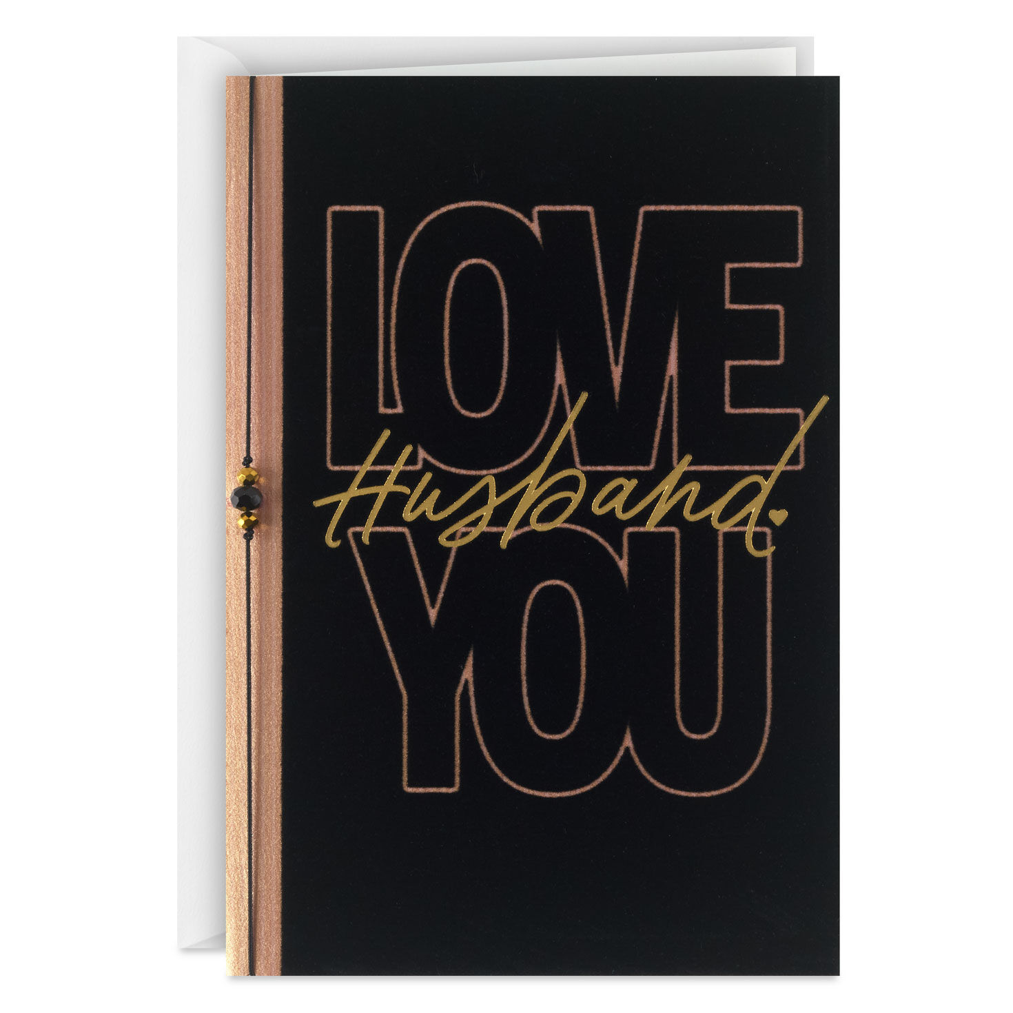 Life Isn't Easy But Loving You Isn't Hard Valentine's Day Card for Husband