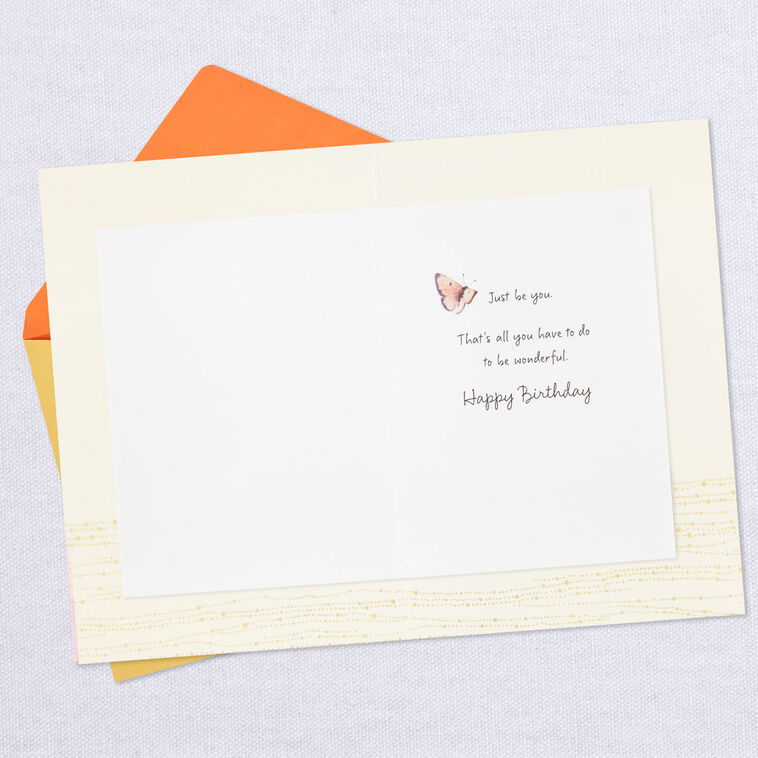 Marjolein Bastin Wildflowers Just Be You Birthday Card, , large image number 3