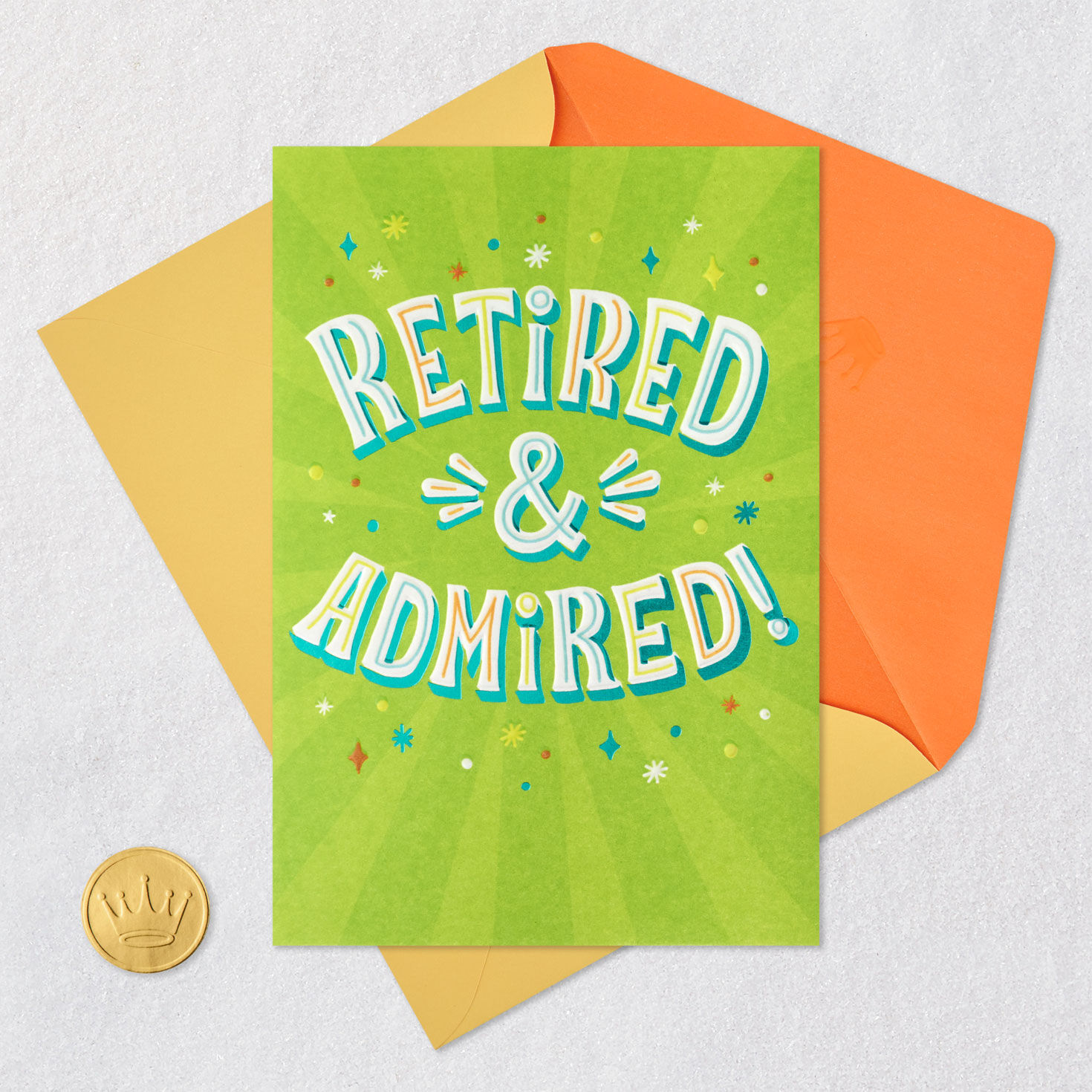 Retired and Admired Retirement Card for only USD 4.59 | Hallmark
