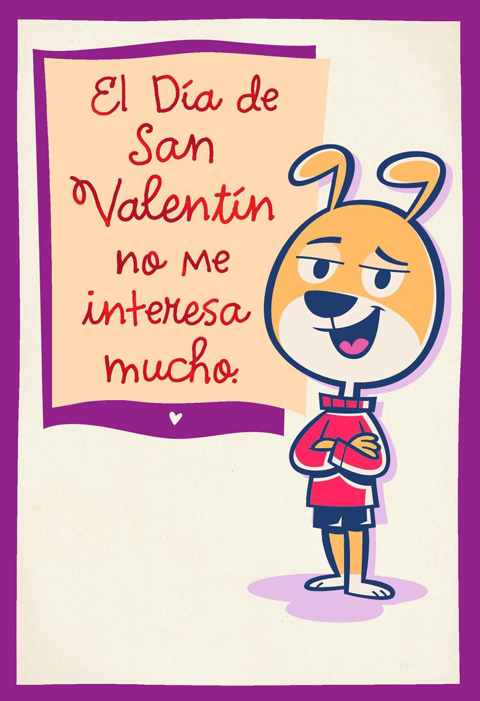 Big Deal Romantic Spanish-Language Pop Up Valentine's Day Card