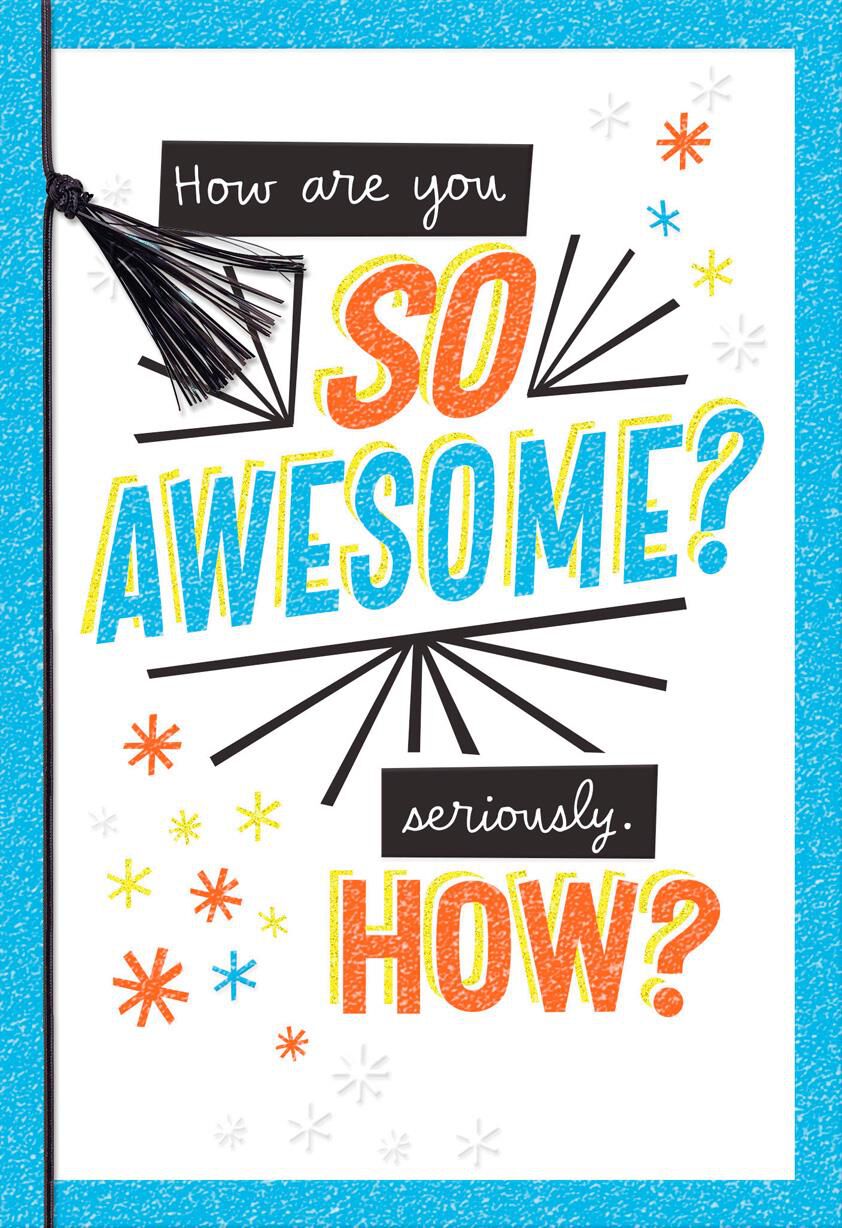 So Awesome! Thank You Card