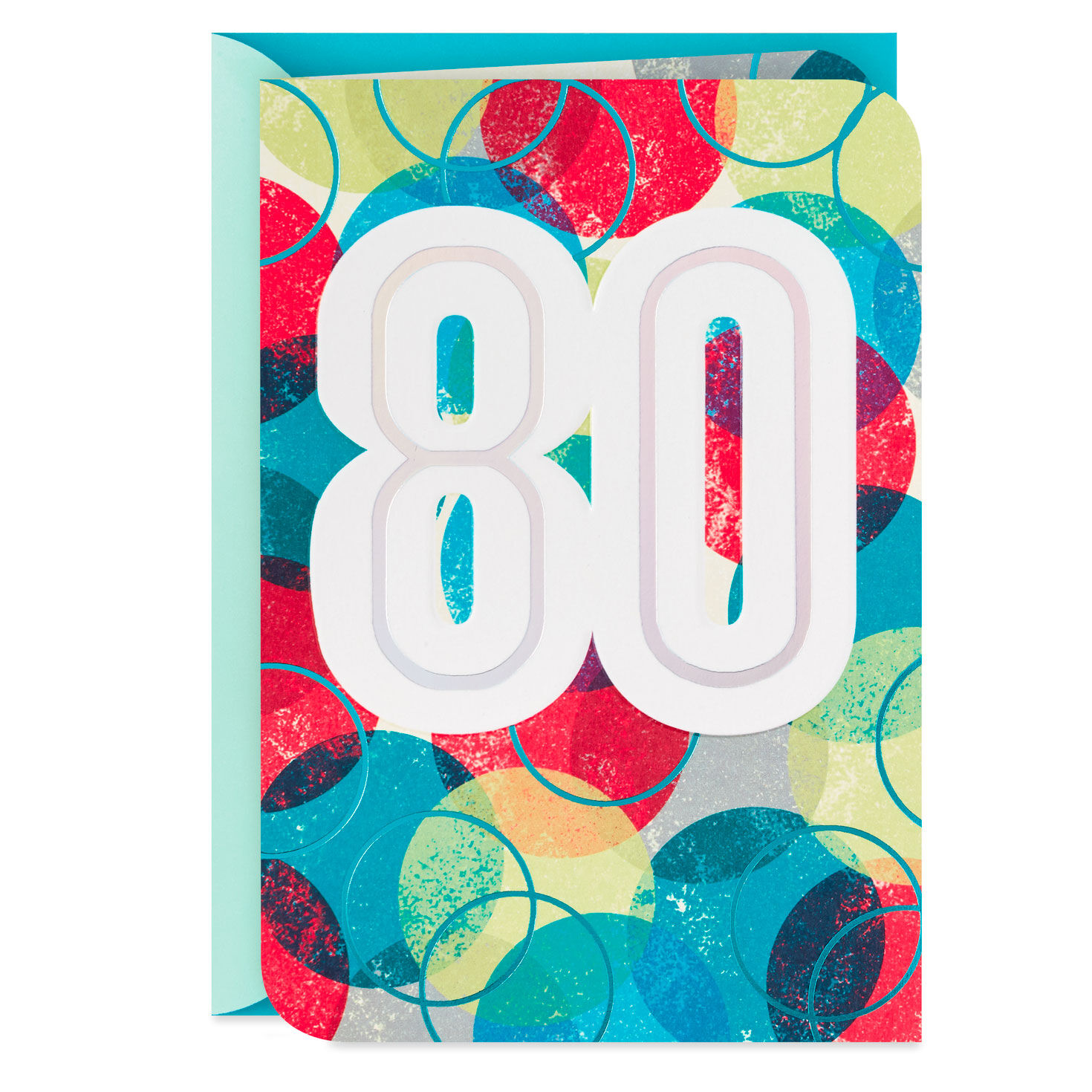 Happy to Celebrate You 80th Birthday Card