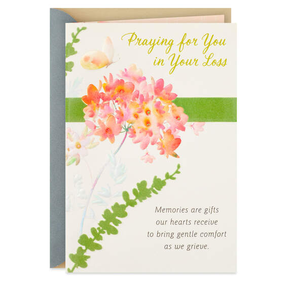 Memories Are Gifts Religious Sympathy Card