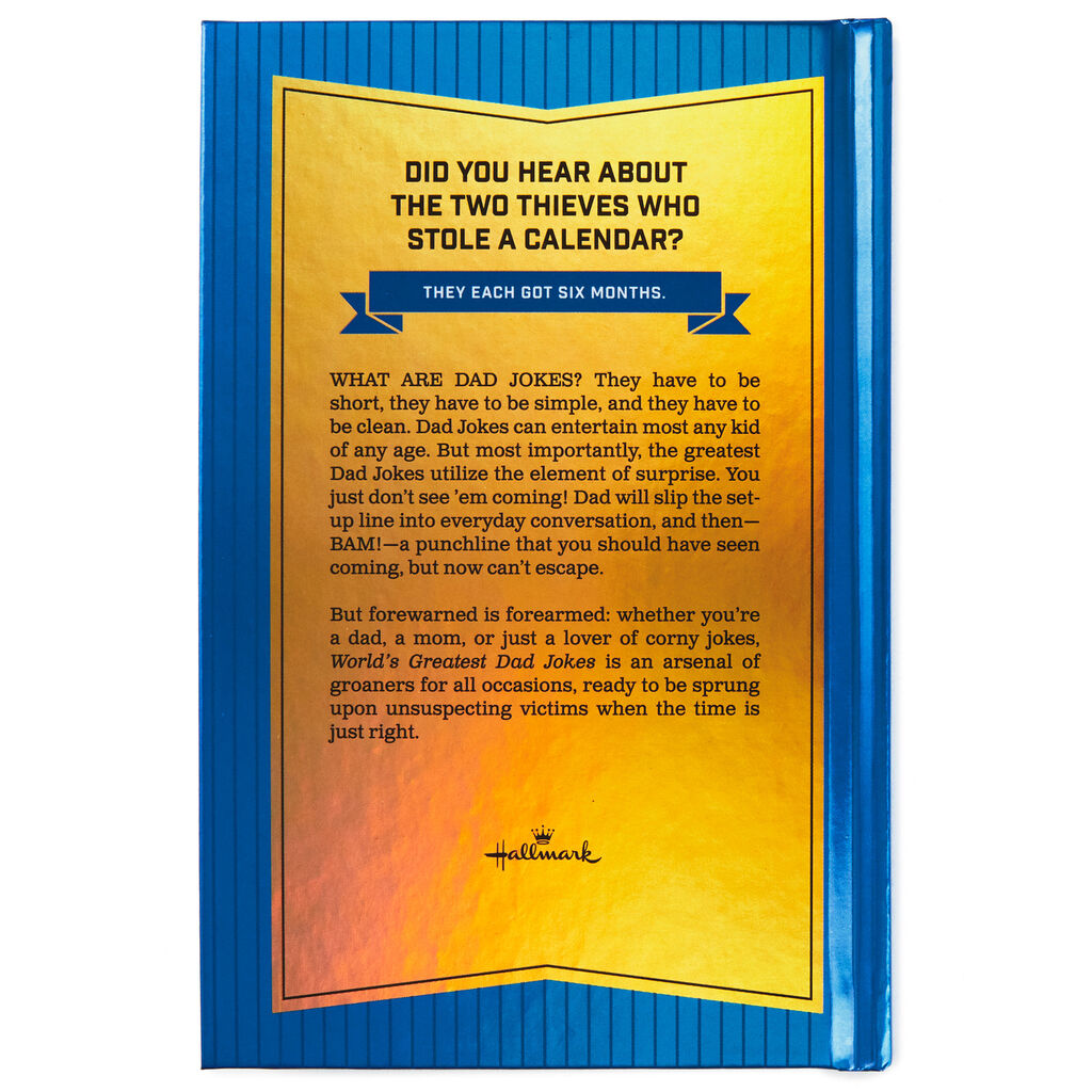 World S Greatest Dad Jokes Book Gift Books Hallmark