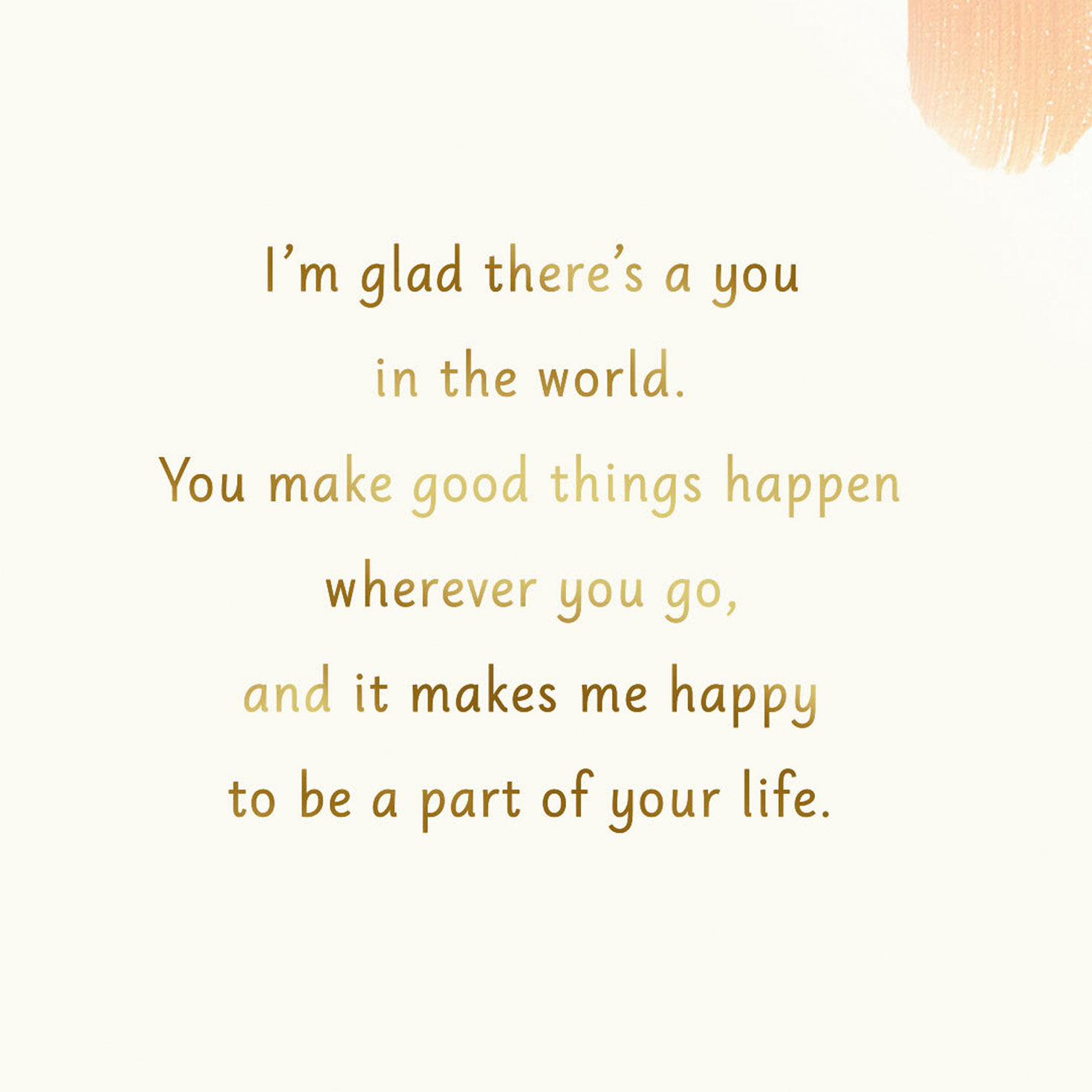 Happy to Be Part of Your Life Gift Card Greeting Birthday Card for only USD 4.99 | Hallmark