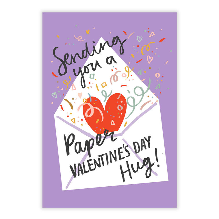 Paper Hug Valentine's Day eCard, , large image number 2