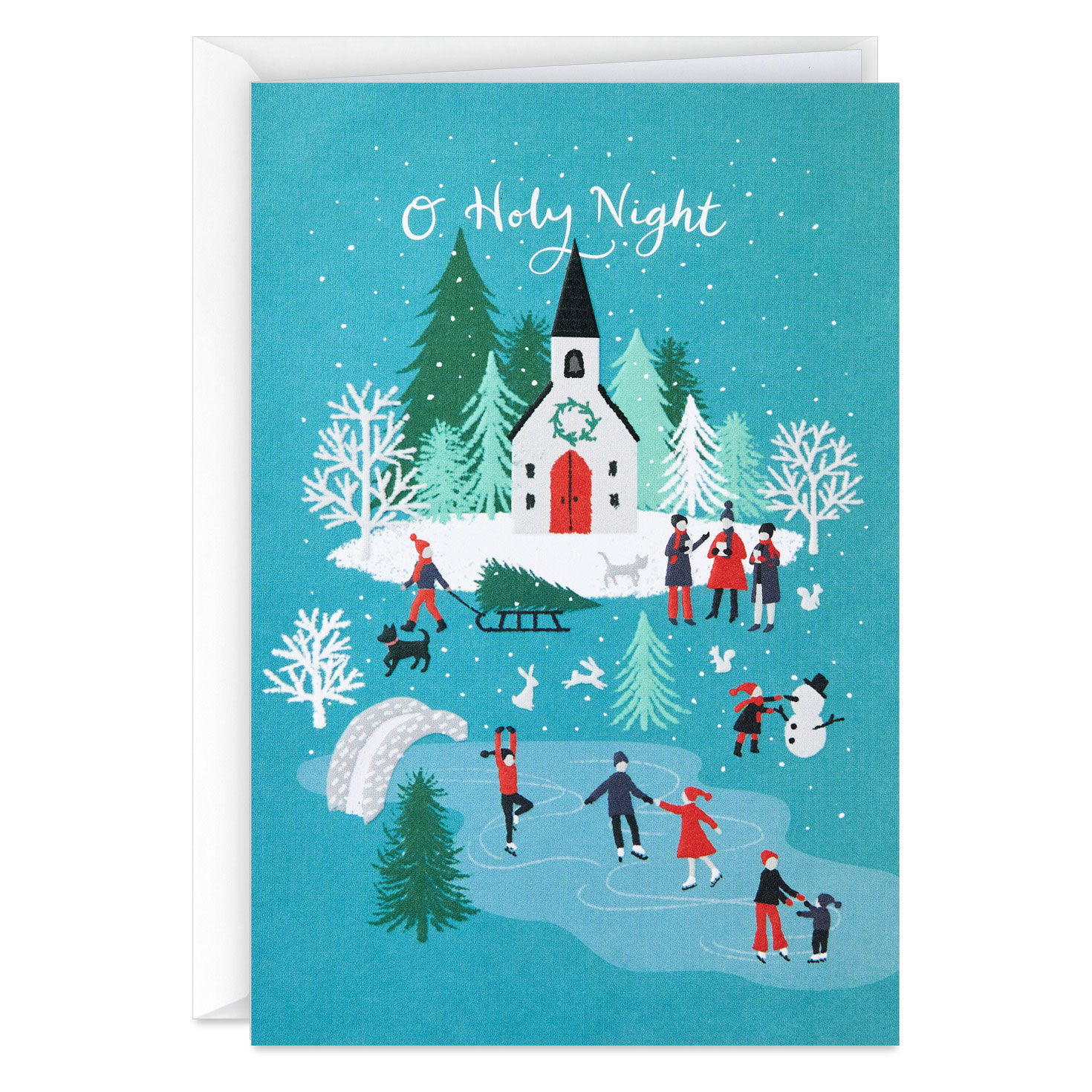 Church and Town Packaged Christmas Cards, Set of 5 for only USD 5.00 | Hallmark