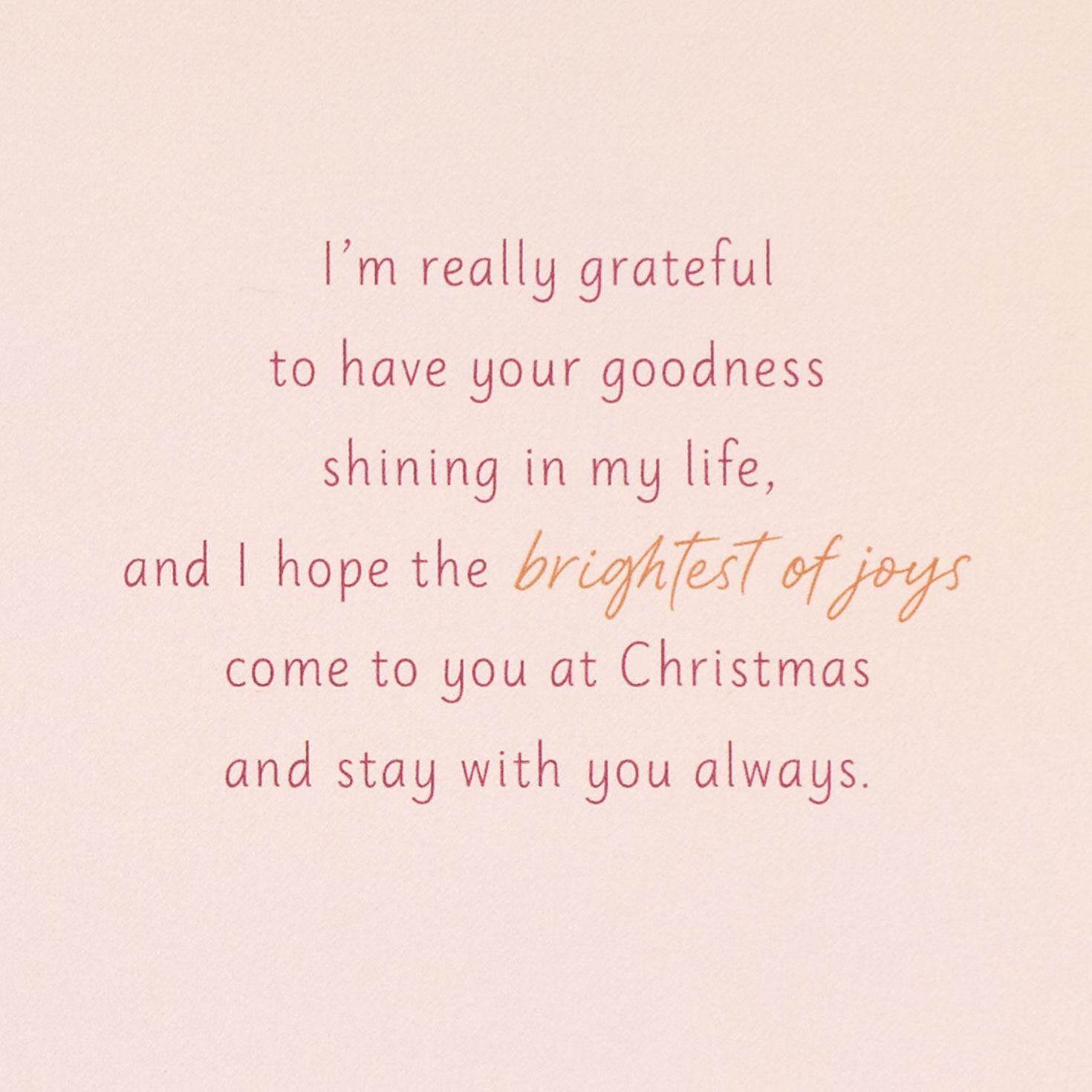 Modern Mosaic Holiday Wreath Mom Christmas Card Sentiment image number 3