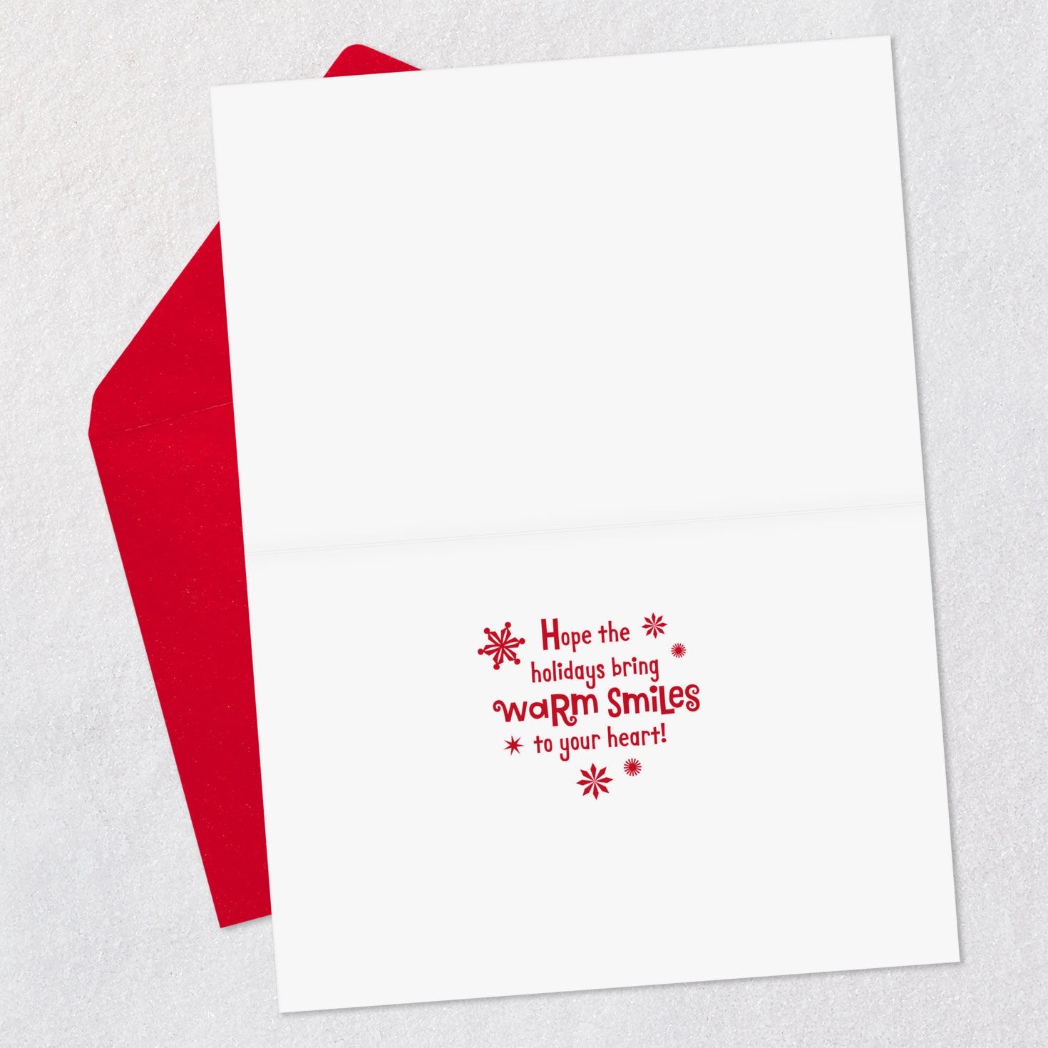 Warm Smiles Puppy Dog in Santa Hat Christmas Card, , large image number 3