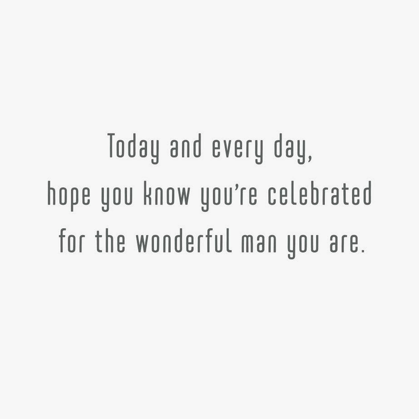 Elegant Leaves Father's Day Card Sentiment image number 2