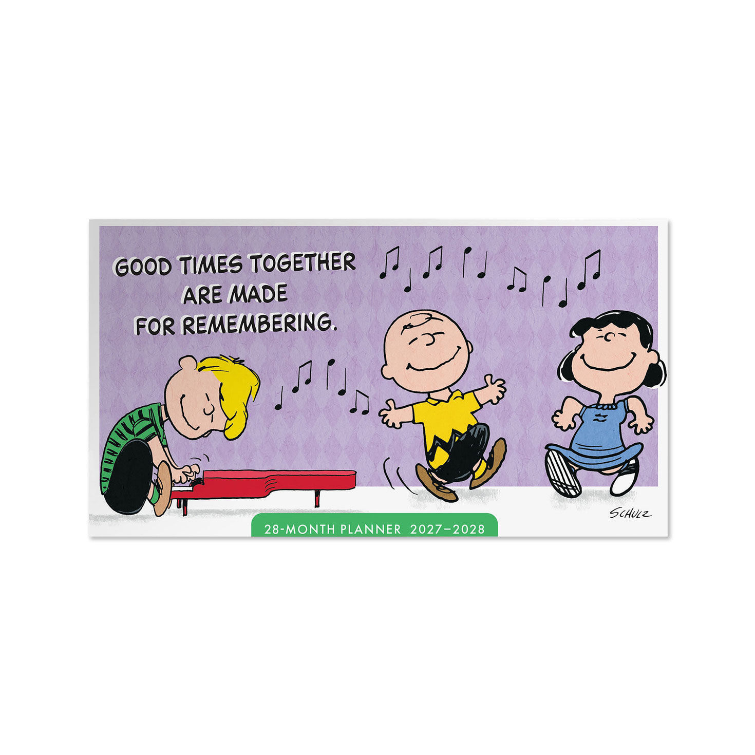 Peanuts® Good Times 2027-2028 Inspirational Pocket Planner, 28-Month