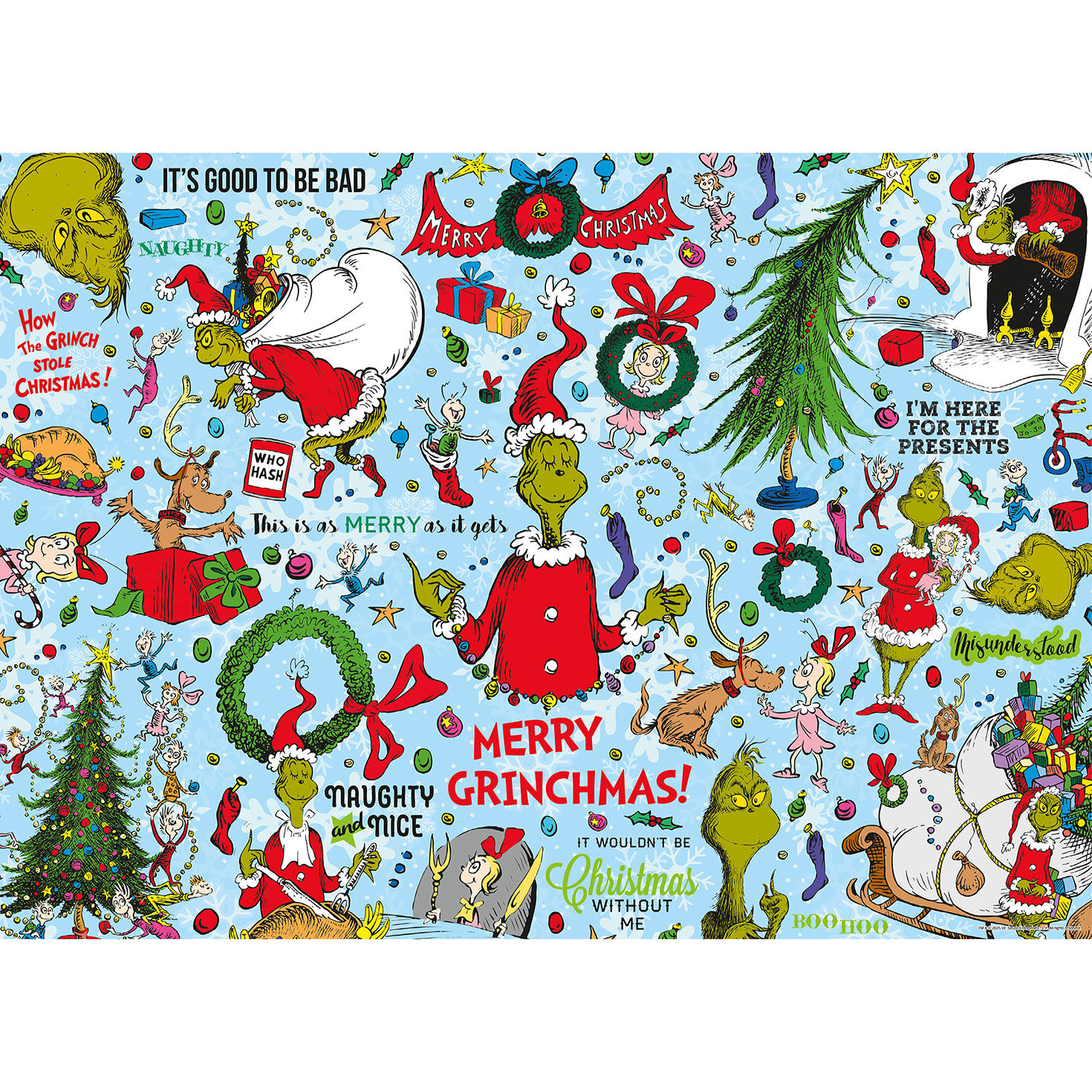 How Grinch Stole Christmas Scenes Puzzle front image number 2