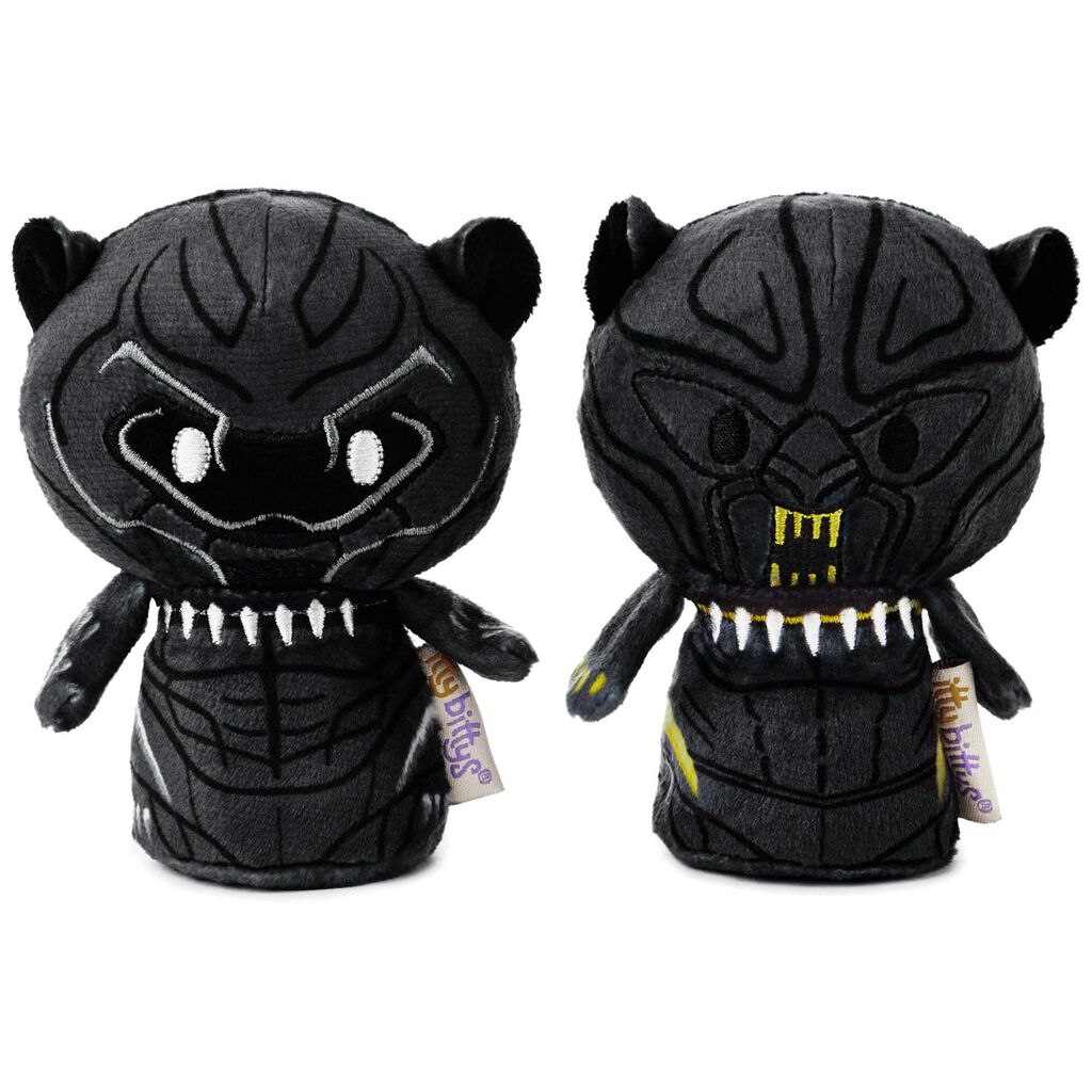 Itty Bittys Marvel Black Panther And Erik Killmonger Stuffed Animals Special Edition Set Of 2