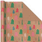 Bright Kraft 3-Pack Christmas Wrapping Paper  image number 7