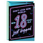The World Is All Yours 18th Birthday Card, , large image number 1