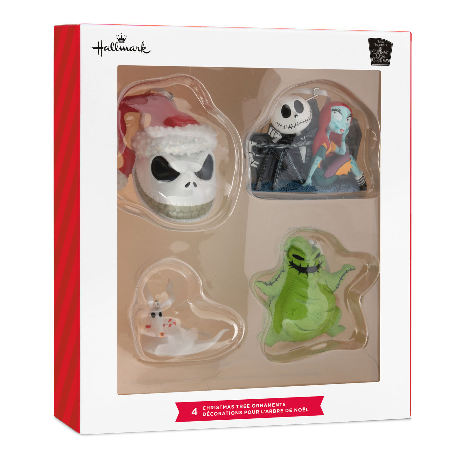 4 Nightmare Before Christmas Ornaments  image number 7