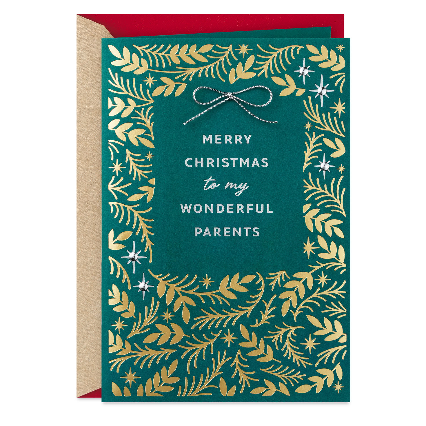 Grateful to Be Your Son Christmas Card for Parents