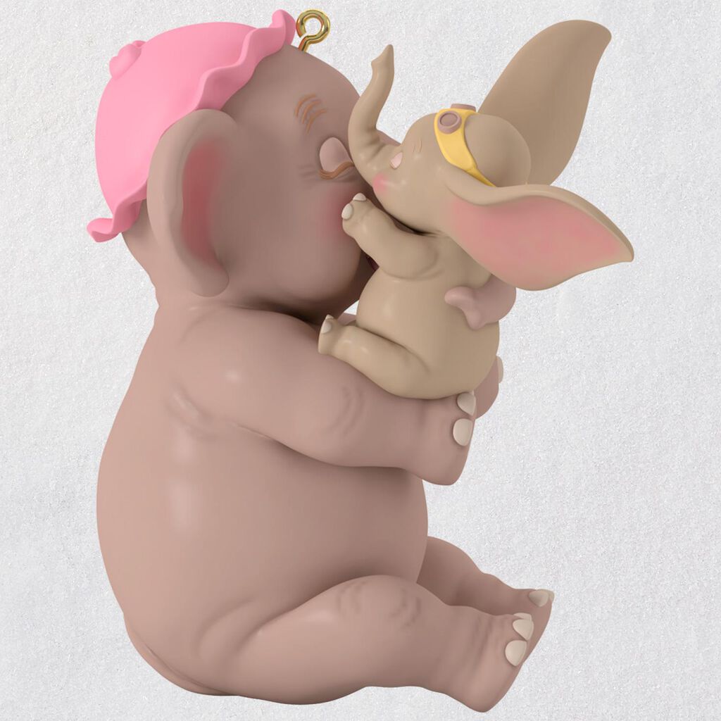 Dumbo Baby Mine Porcelain Ornament Keepsake Ornaments Hallmark Dumbo Baby Mine Porcelain Ornament