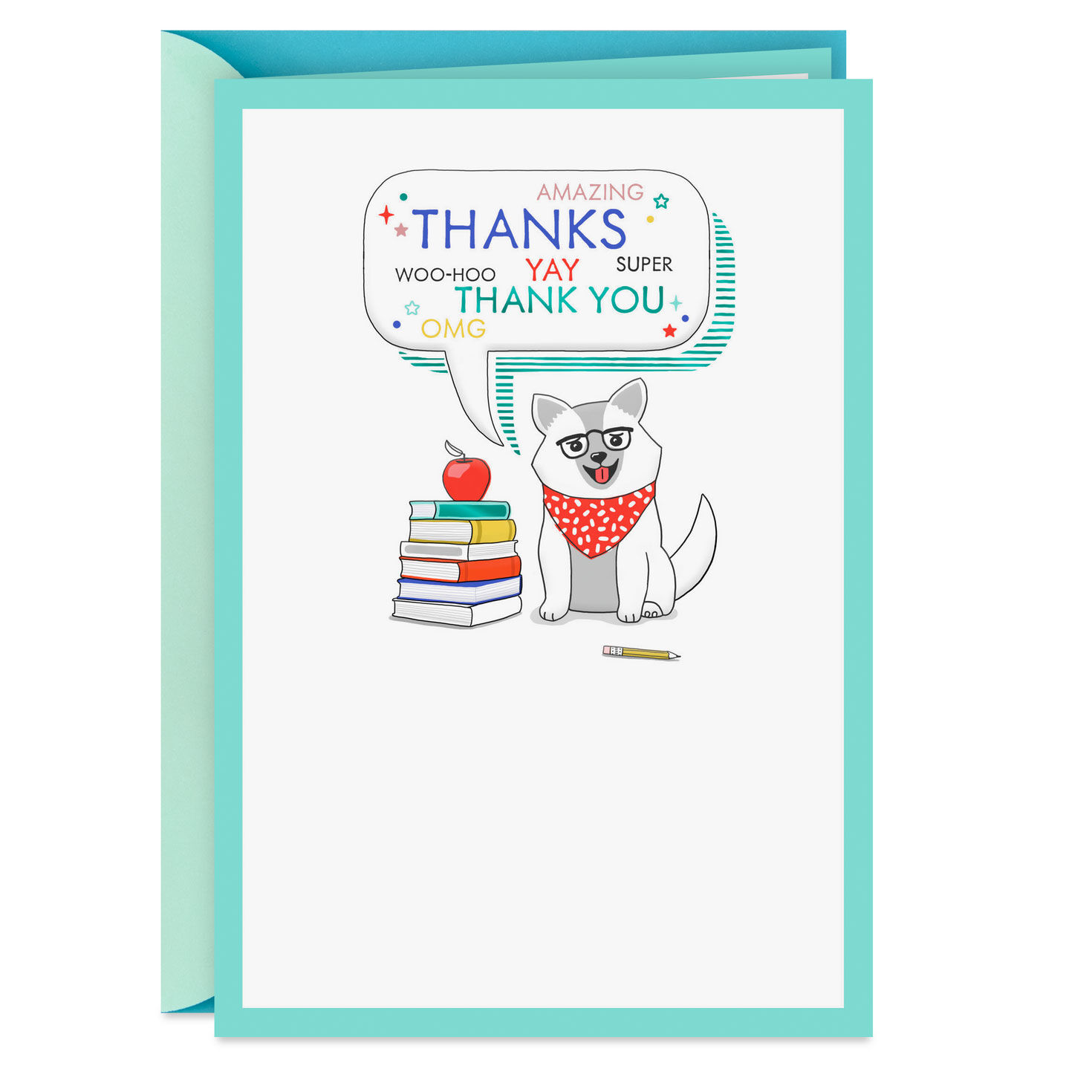 Thanks for All You Do for Our School Thank You Card