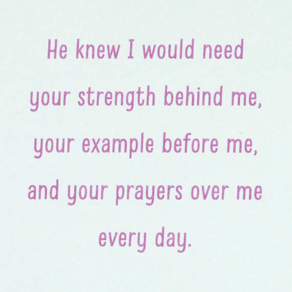 God Knew You Were the Mom I Need Mother's Day Card for Mama, , large image number 2