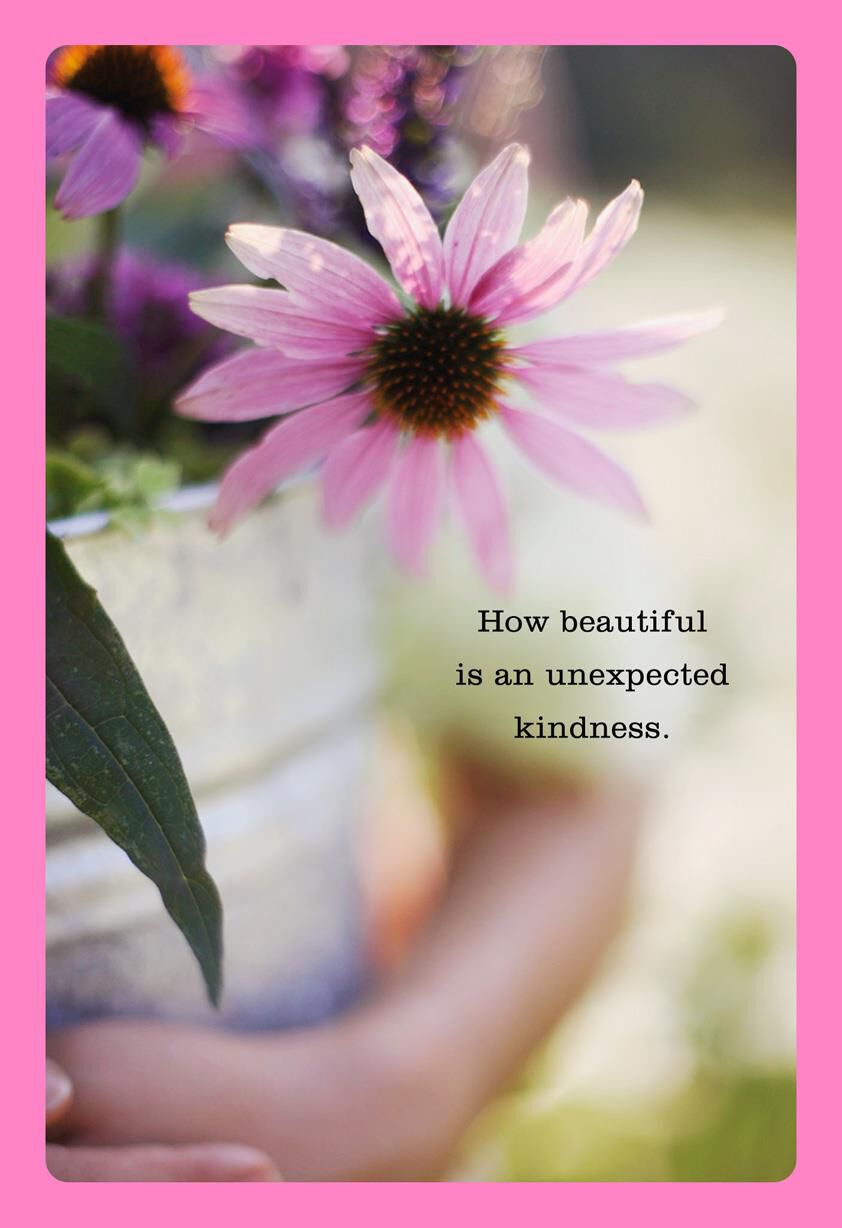 Unexpected Kindness Thank You Card