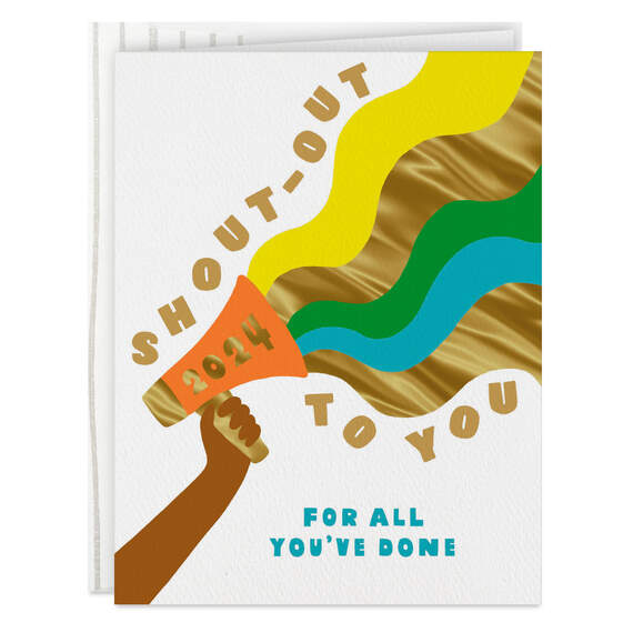 Shout-Out to You 2024 Graduation Card