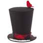Black Top Hat Christmas Decoration, 11.5", , large image number 2