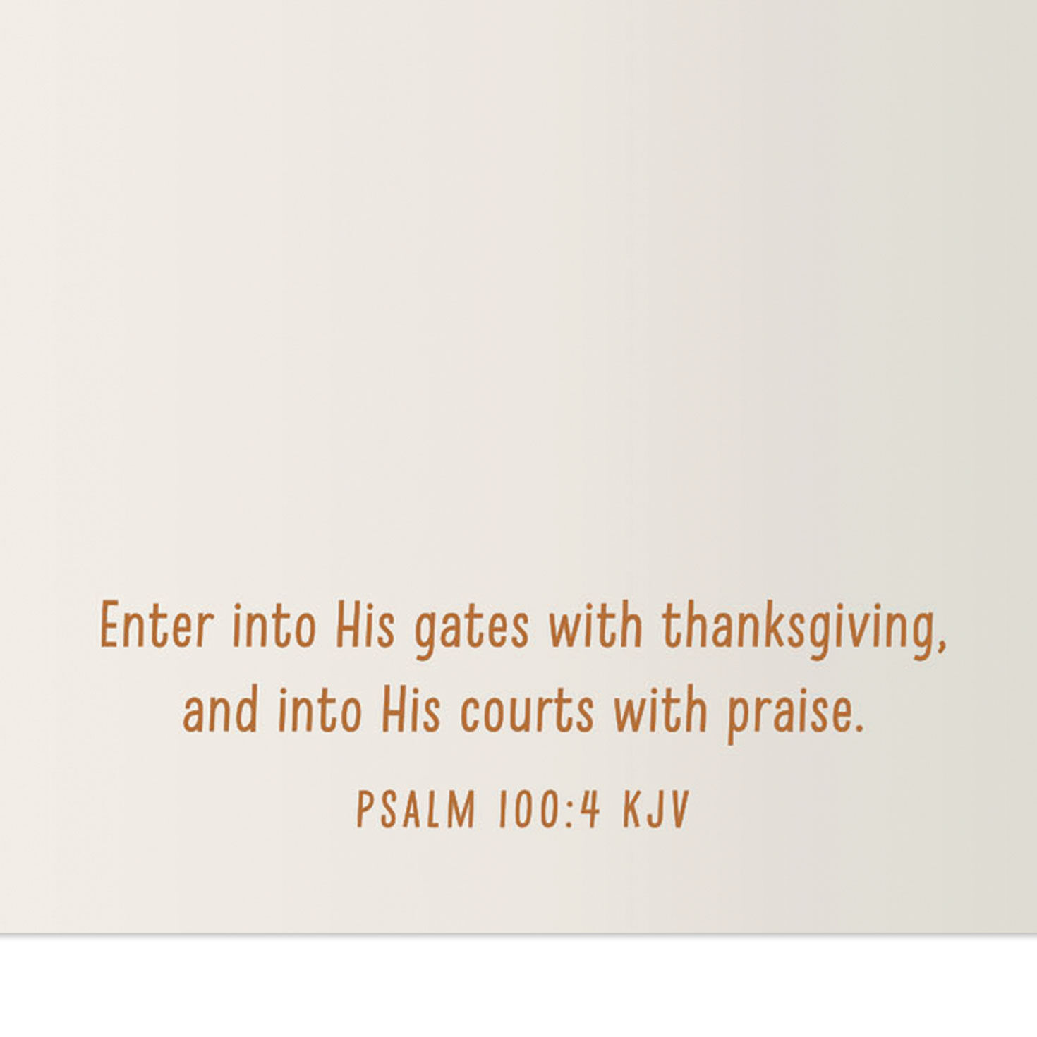 Orange Leaves Religious Thanksgiving Card for Pastor scripture image number 3