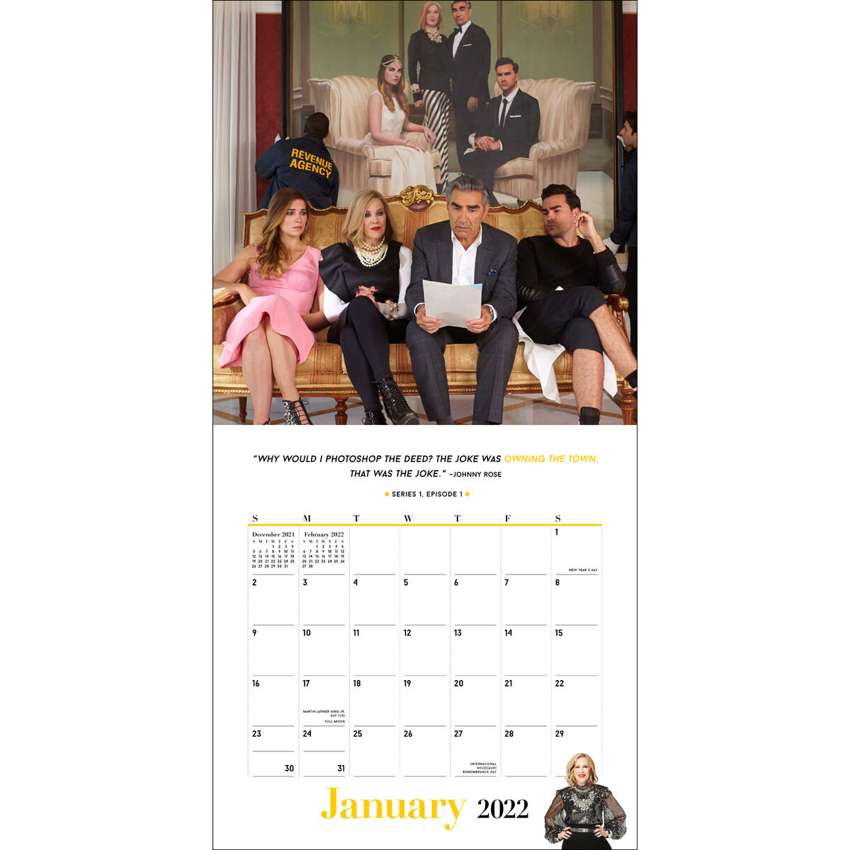 Schitt's Creek 2022 Wall Calendar, 16Month Calendars & Planners
