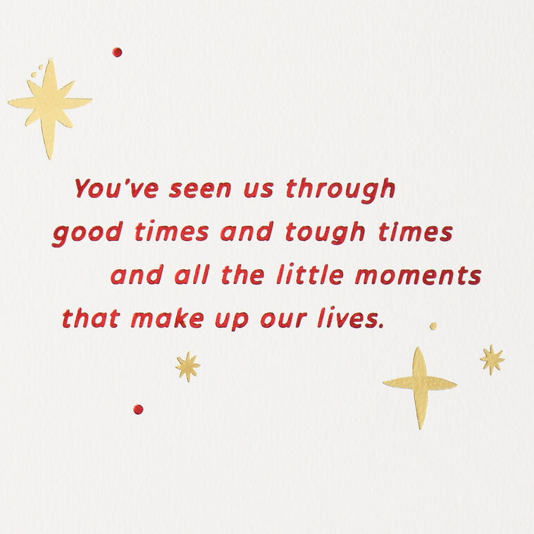 You Mean So Much Christmas Card for Mom From Both, , large image number 2