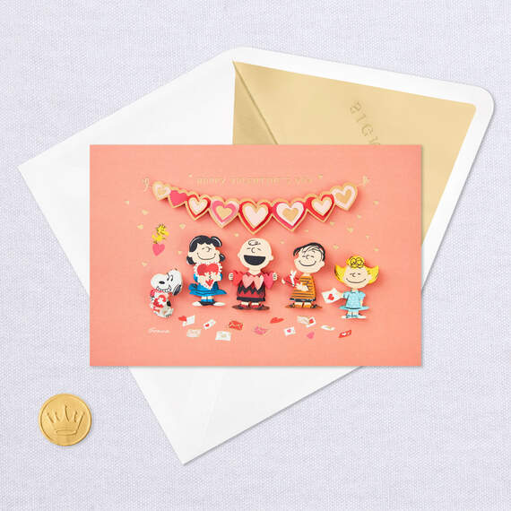 The Peanuts® Gang Happy Valentine's Day Card, , large image number 5