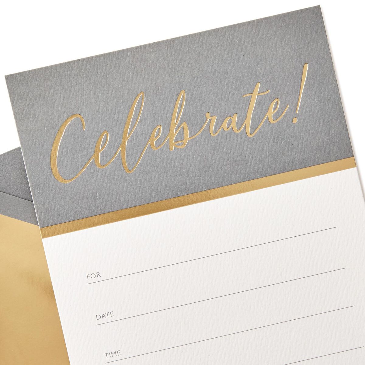 Celebrate! Party Invitation, Box of 12 Invitations Hallmark