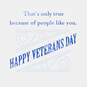 Strong, Proud, Brave, Free Veterans Day Card, , large image number 2