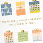 Wrapped Presents Signature Birthday Card Card Front Detail image number 5