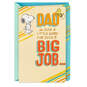 Peanuts® Snoopy and Woodstock Big Job Father's Day Card, , large image number 1