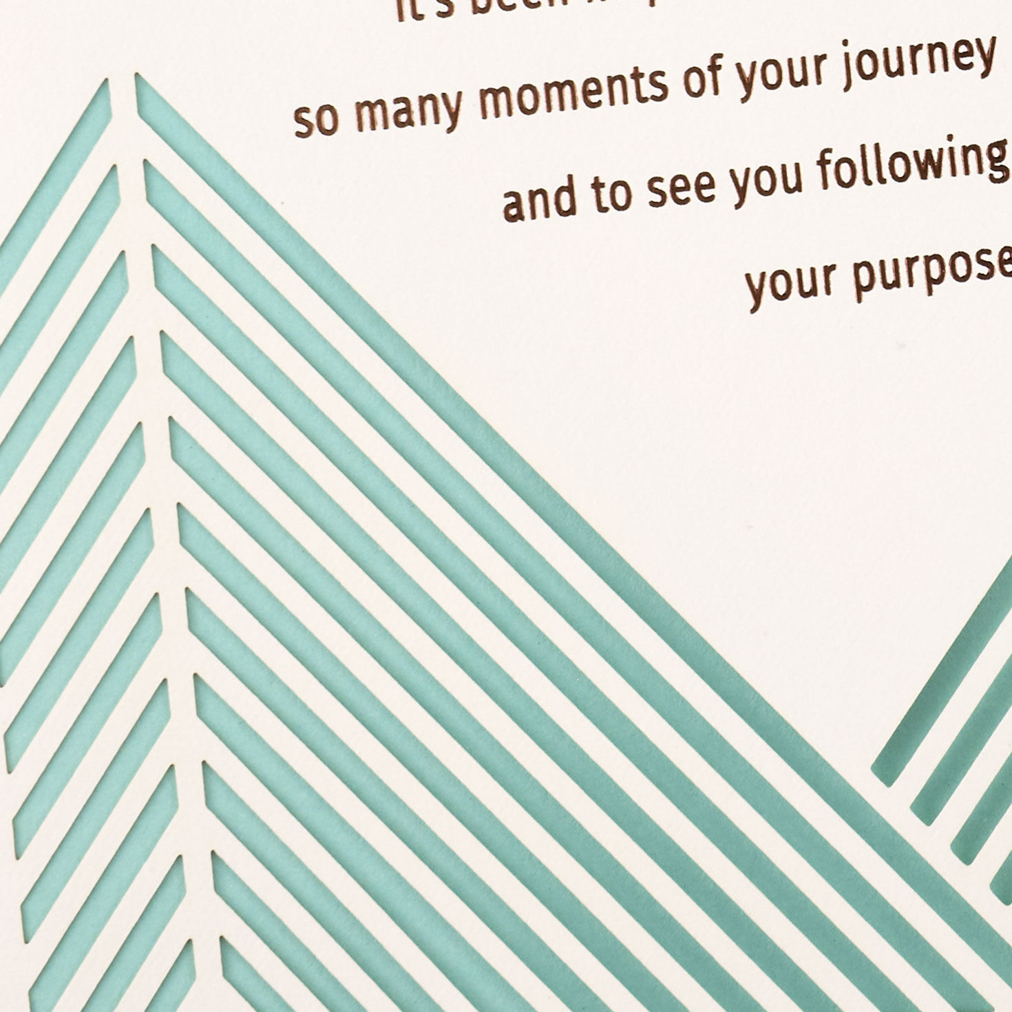 Abstract Mountains and Sun Nephew Birthday Card Card Front Detail image number 6