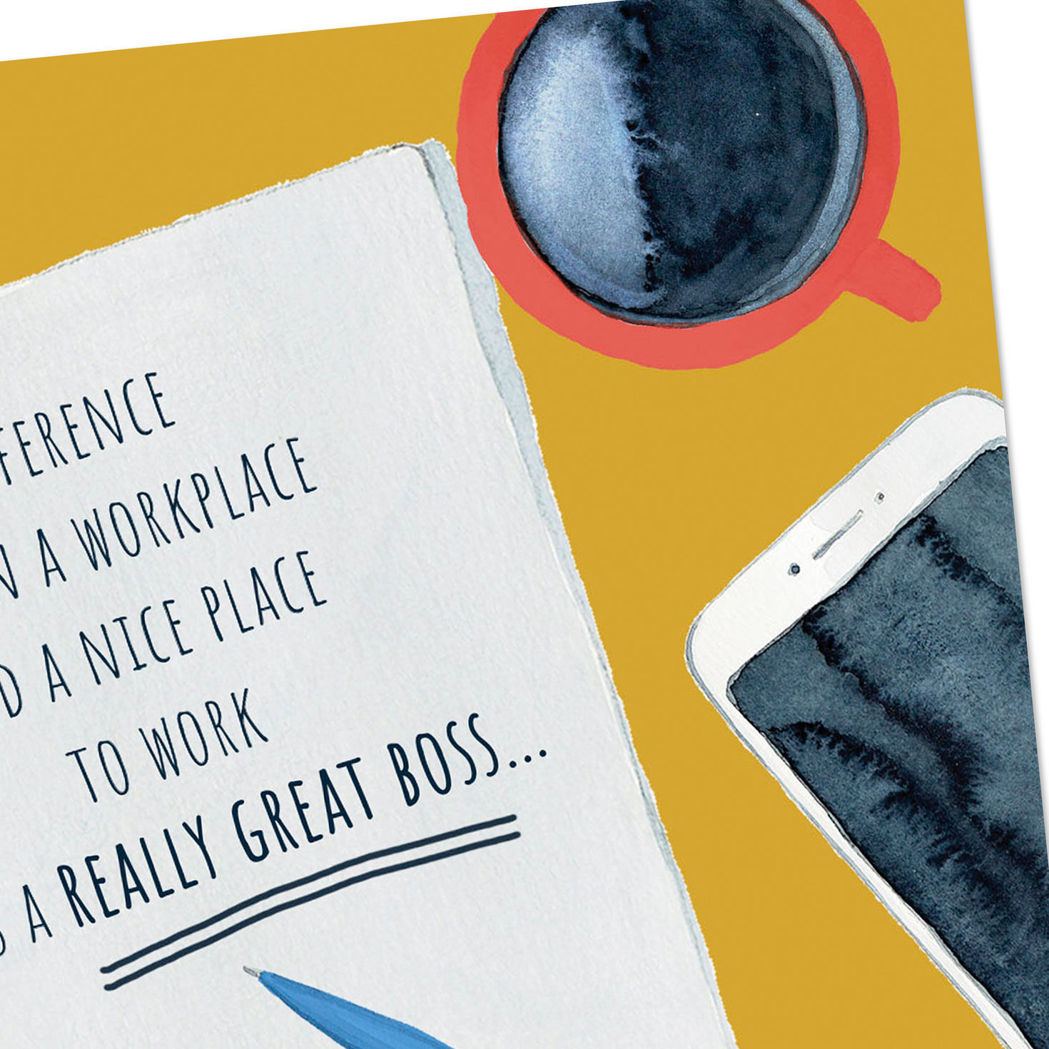 You Make a Difference Boss's Day Card for only USD 2.00 | Hallmark