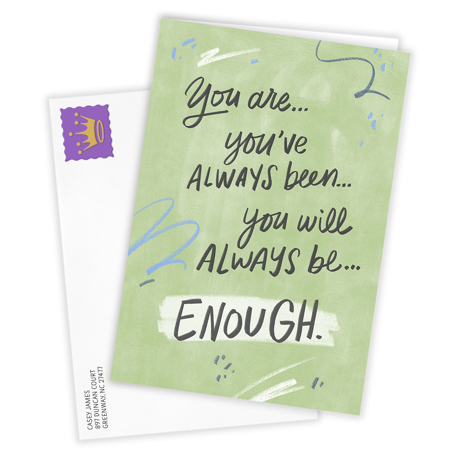 You Are Enough Custom Encouragement Card for only USD 4.99 | Hallmark