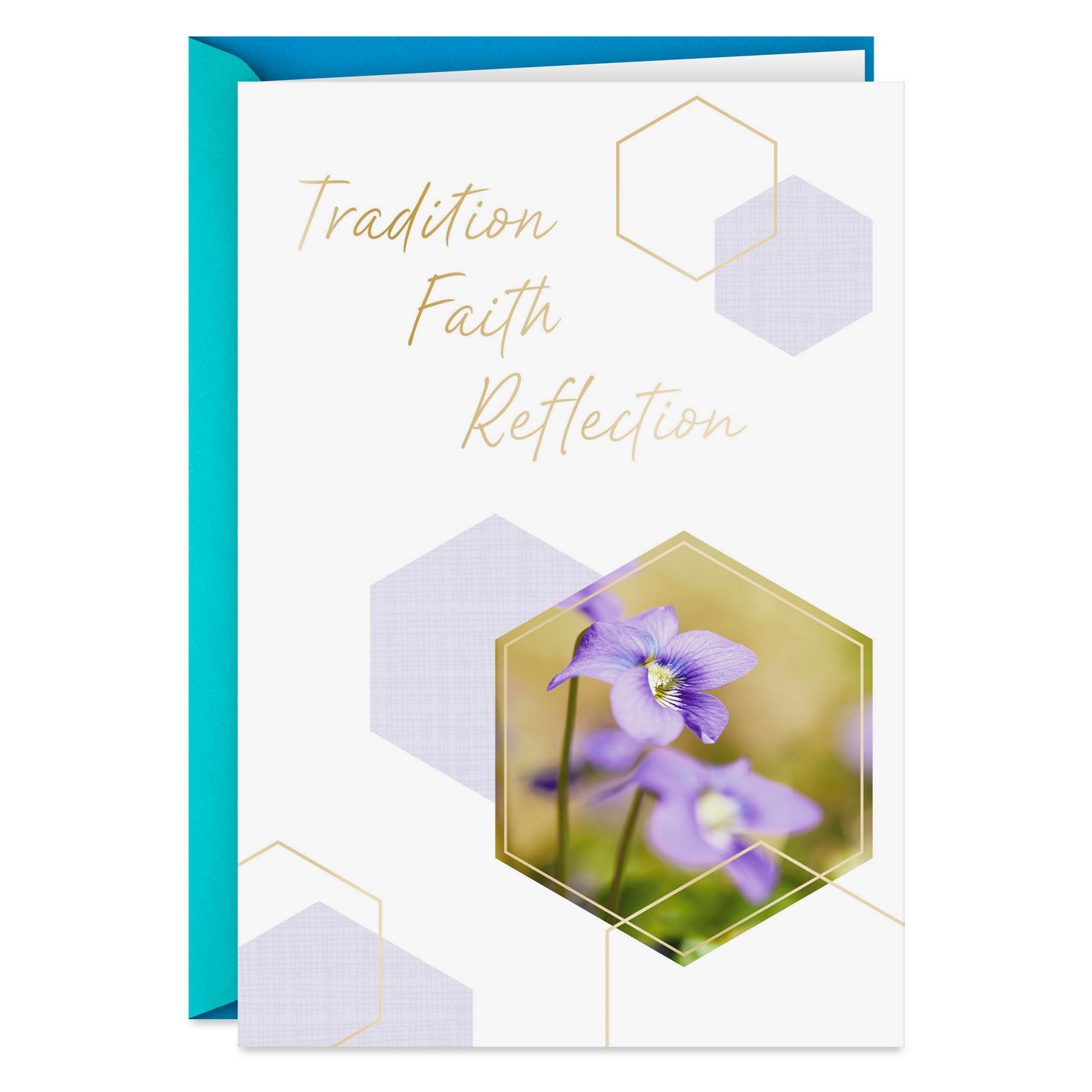 Tradition, Faith, Reflection Passover Card