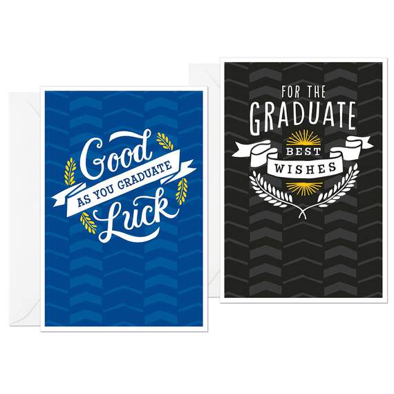 Good Luck and Best Wishes Graduation Cards, Pack of 6, , large image number 6