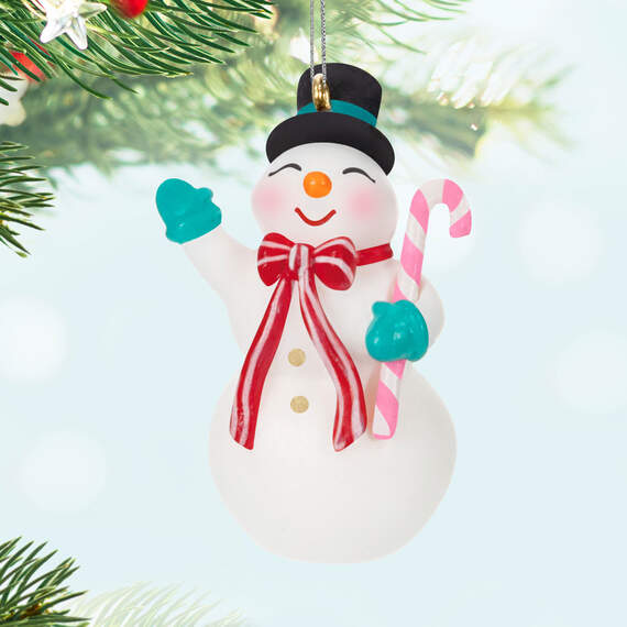 Mini Nostalgic Snowman Ornament, 1.45", , large image number 2