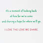 Love the Love We Share Romantic Christmas Card From Her For Her, , large image number 3