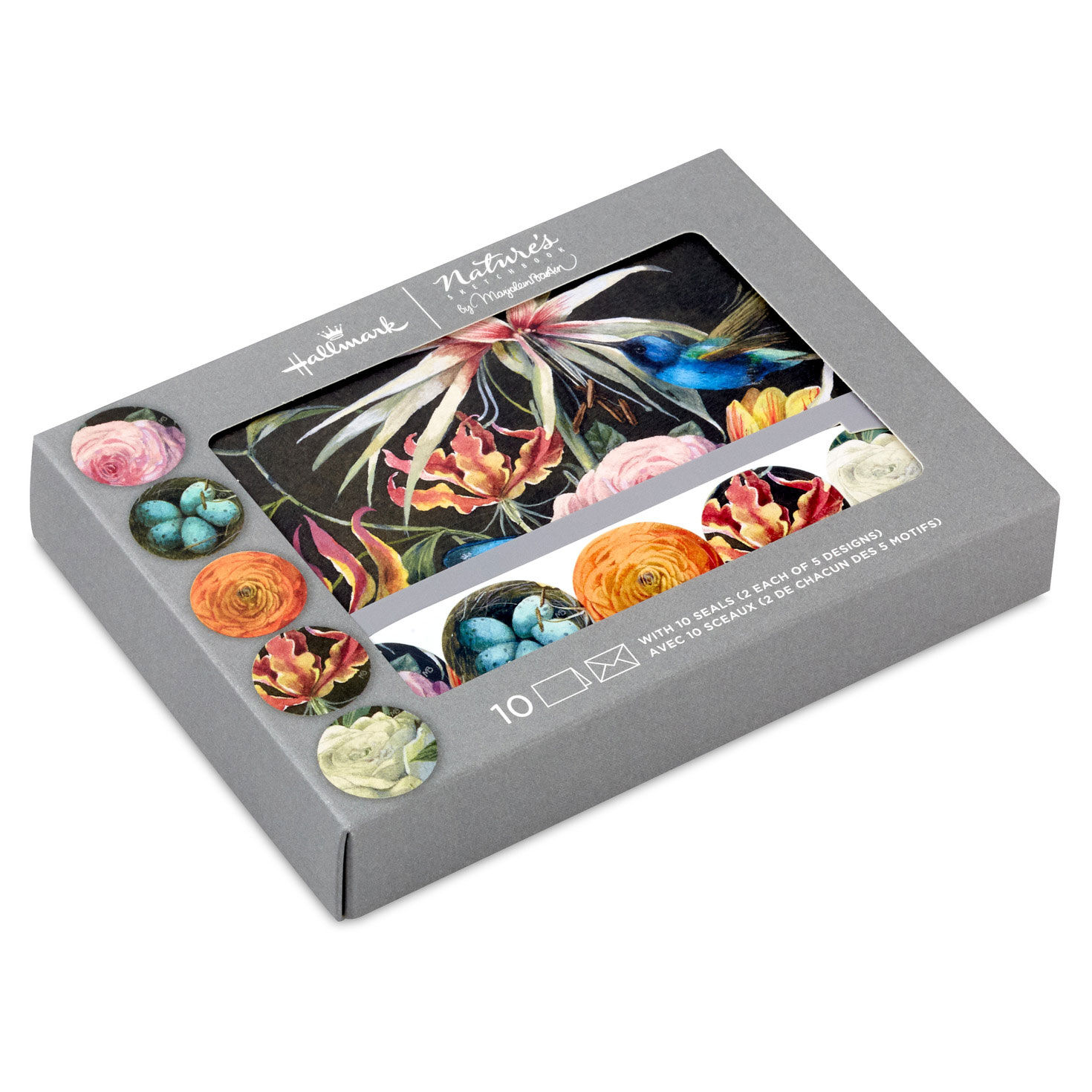 Marjolein Bastin Elegant Florals Blank Notes, Pack of 10 for only USD 13.99 | Hallmark