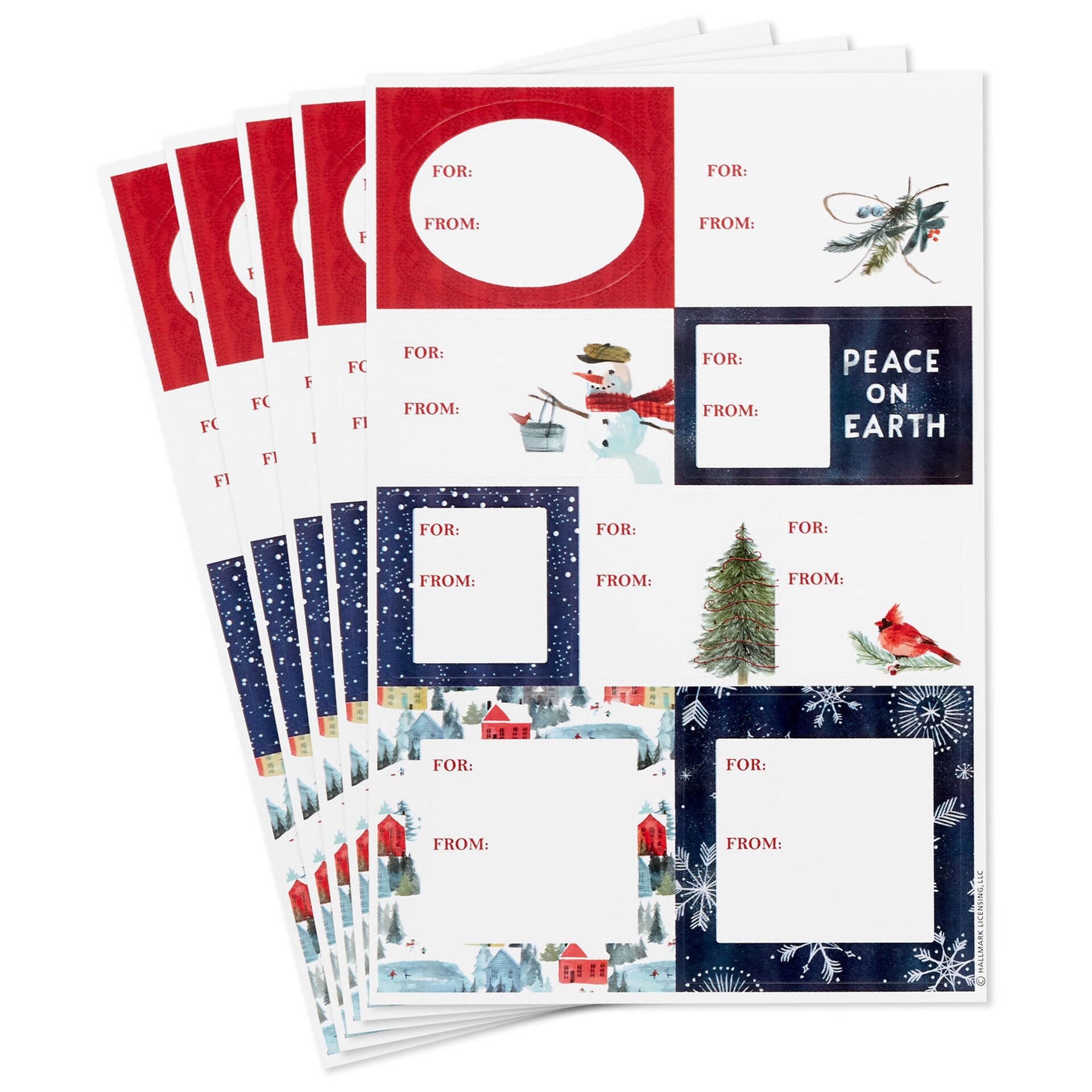 Hallmark Christmas Gift Tags 