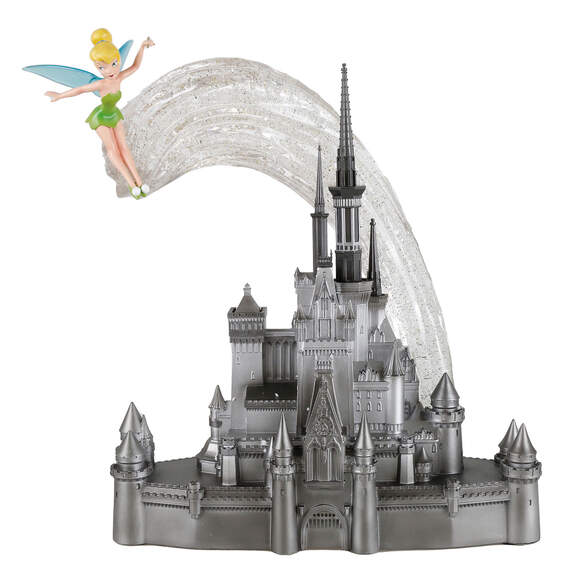Disney 100 Years of Wonder Castle With Tinker Bell Figurine, 14"